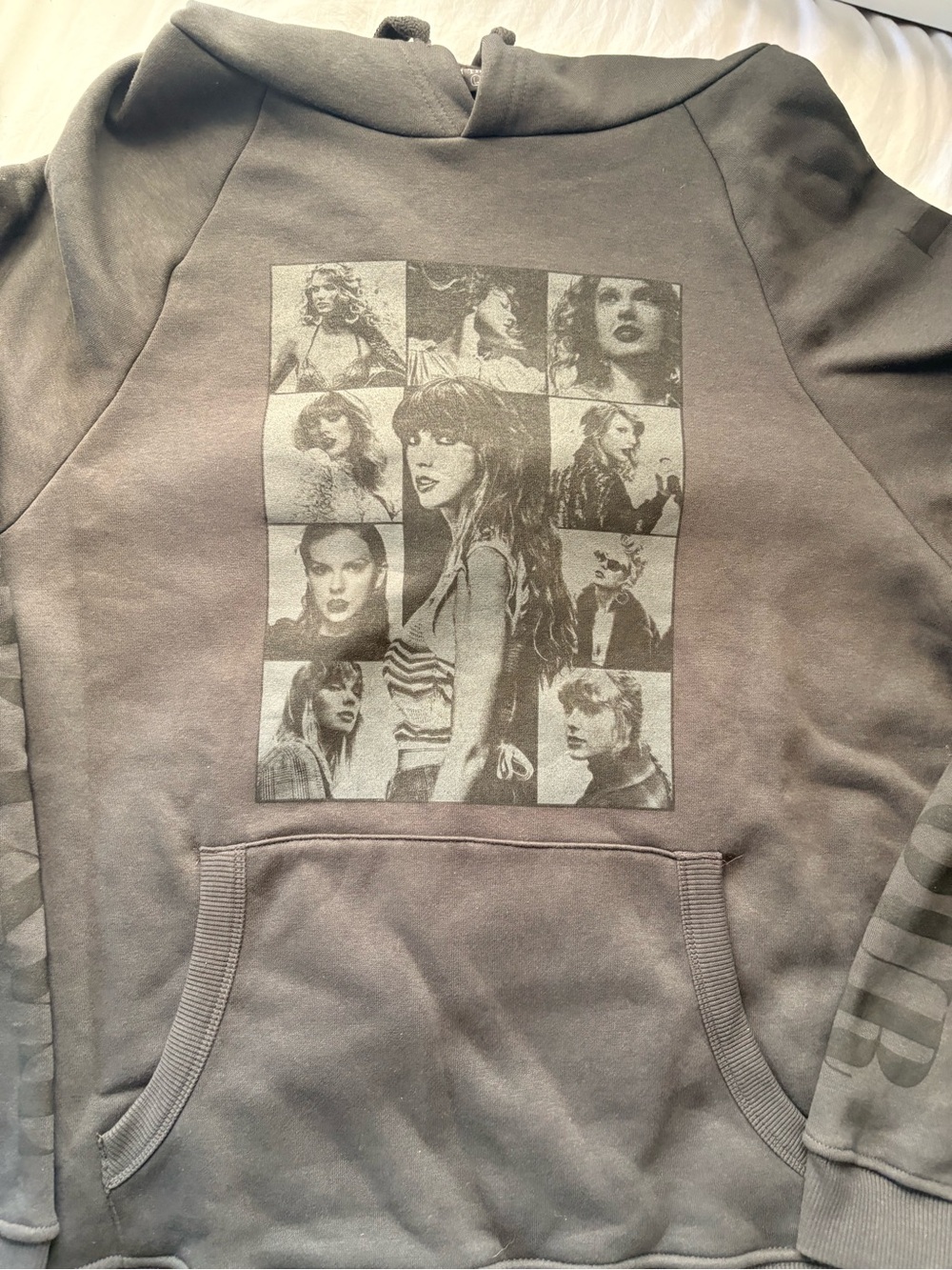 Taylor Swift Eras Tour Dark Gray Hoodie - NWOT - classic, limited edition